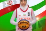 دختر بسکتبالیست خوزستانی در مسابقات آسیایی شرکت می‌کند