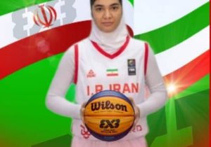 دختر بسکتبالیست خوزستانی در مسابقات آسیایی شرکت می‌کند